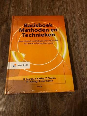 NIEUW Basisboek Methoden en Technieken- Baarda, Bakker beschikbaar voor biedingen