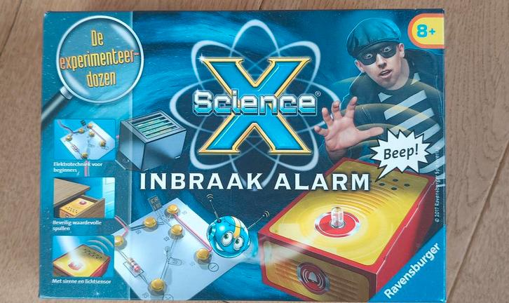 Ravensburger Xscience Inbraak Alarm - Experimenteerdoos, Kinderen en Baby's, Speelgoed | Educatief en Creatief, Zo goed als nieuw