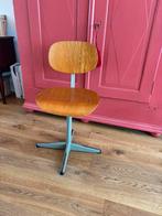 Vintage industriele Bureaustoel, mooi design, Ophalen, Zo goed als nieuw, Stoel(en)