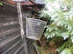 Stevige ijzeren mand, voor aardappels, hout, etc., Ophalen, Gebruikt