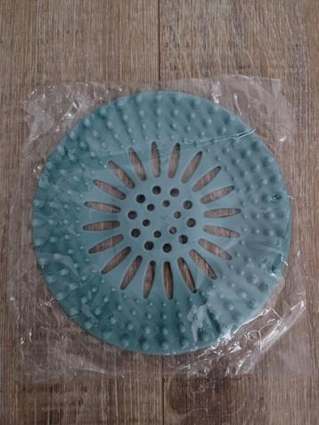 Nieuw! Siliconen afvoerbeschermer/zeefje rond blauw  beschikbaar voor biedingen