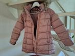 Gewatteerde winterjas H&M - maat 134 - oudroze, Ophalen, Gebruikt, Meisje, H&M