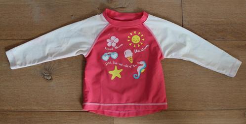 UV-shirt maat 86, Kinderen en Baby's, Babykleding | Maat 86, Gebruikt, Meisje, Shirtje of Longsleeve, Ophalen of Verzenden