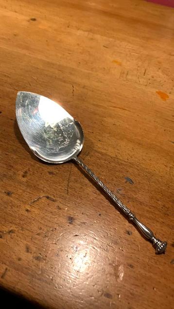 Zilveren taartschep, gekeurd beschikbaar voor biedingen