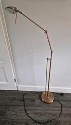 vintage vloerlamp goud / bronz, Huis en Inrichting, Lampen | Vloerlampen, Ophalen, 100 tot 150 cm, Vintage, Zo goed als nieuw