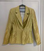 Vanilia Zijden Blazer Maat M, Geel, Zo goed als nieuw, Jasje, Ophalen