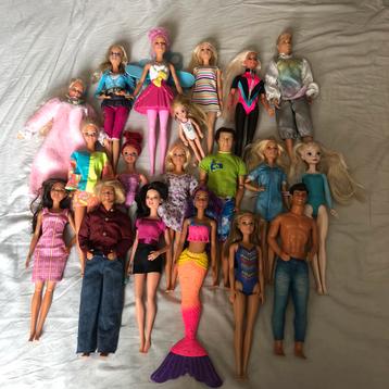 Verzameling Barbiepoppen van Mattel beschikbaar voor biedingen