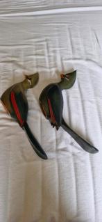 twee antieke houten eenden., Antiek en Kunst, Antiek | Woonaccessoires, Ophalen