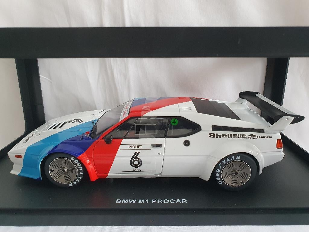 BMW M1 ProCar Series 1979 Nelson Piquet Werk83 1:18, Hobby en Vrije tijd, Modelauto's | 1:18, Ophalen of Verzenden, Nieuw, Auto