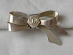 Lions International zilveren broche strik.  (6301-1814), Ophalen, Zo goed als nieuw, Zilver, Zilver