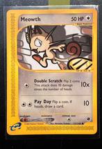 Meowth #121 Pokemon Expedition, Verzenden, Zo goed als nieuw, Losse kaart