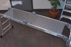 Te huur: Vouwladder 4x3 inclusief steiger, Doe-het-zelf en Verbouw, Ladders en Trappen, Ophalen, Opvouwbaar of Inschuifbaar, 2 tot 4 meter