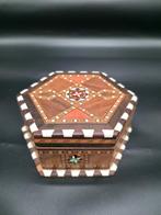 Syrisch houten doosje met inlegwerk, begin 20e eeuw, Antiek en Kunst, Ophalen of Verzenden