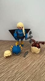 Playmobil Dragons Astrid met Stormfly 70041, Ophalen of Verzenden, Zo goed als nieuw, Complete set