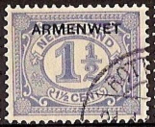 Nederland Dienst 2 gestempeld Armenwet 1913, Postzegels en Munten, Postzegels | Nederland, Gestempeld, T/m 1940, Verzenden