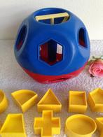 💛Vintage TUPPERWARE HOLLEBOL/vormenbal, kompleet!, Ophalen of Verzenden, Gebruikt, Rood, Overige typen
