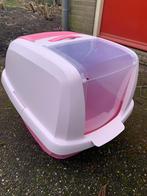 Kattenbak roze, Ophalen, Gebruikt, Gesloten