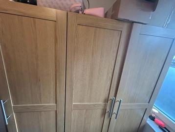 IKEA PAX kast– 3 complete elementen – eikenfineer
