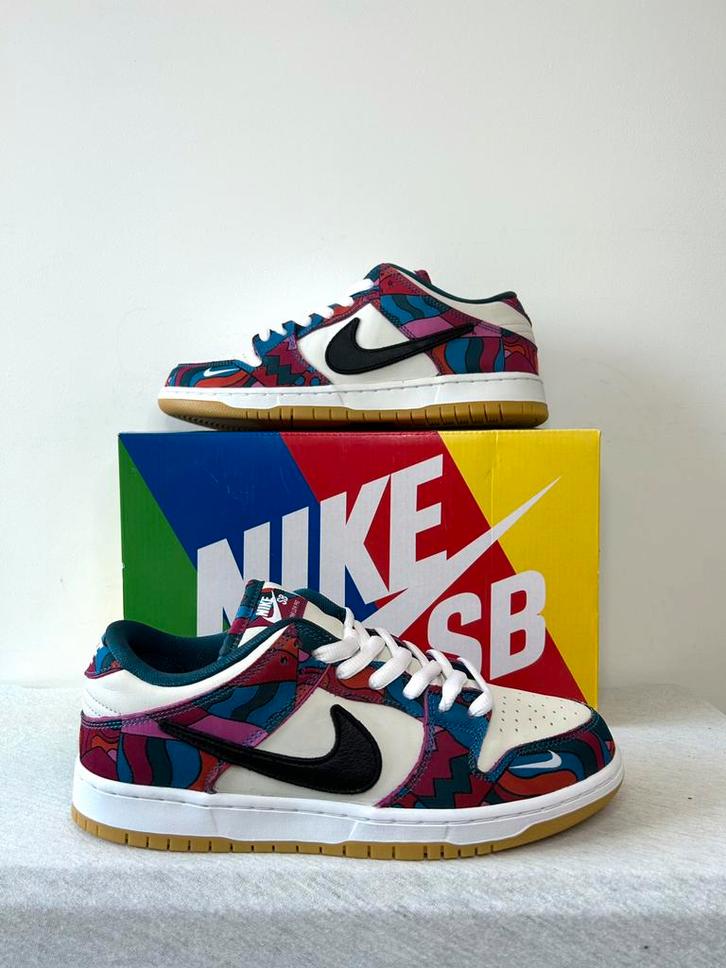 Nike SB Dunk Low Pro Parra Abstract Art (EU 42,5), Kleding | Heren, Schoenen, Nieuw, Sneakers of Gympen, Wit, Ophalen of Verzenden
