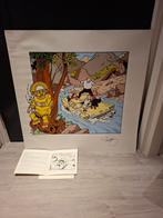 Suske en wiske zeefdruk de tamme tumi, Ophalen, Suske en Wiske, Zo goed als nieuw, Plaatje, Poster of Sticker