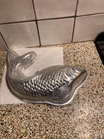 Oude bakvorm vis, Antiek en Kunst, Ophalen of Verzenden