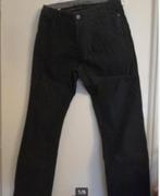 Als nieuwe Unlocked dunne Ribcoduroy broek Zwart W36 L34 52, Verzenden, Zo goed als nieuw, Maat 52/54 (L), Zwart