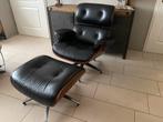 Lounge chair fauteuil + Ottoman Retro., Huis en Inrichting, Fauteuils, Ophalen, Gebruikt, Retro,lounge., 50 tot 75 cm