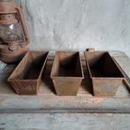 1x Oud brocante bakblik bakvorm cakevorm roest *Etage3*, Gebruikt, ., Ophalen of Verzenden, .