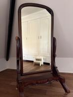 ***ANTIEKE STAANDE PASSPIEGEL – CA. 1890-1920 (Edwardiaans), Antiek en Kunst, Antiek | Spiegels, Ophalen, Overige vormen, 50 tot 100 cm