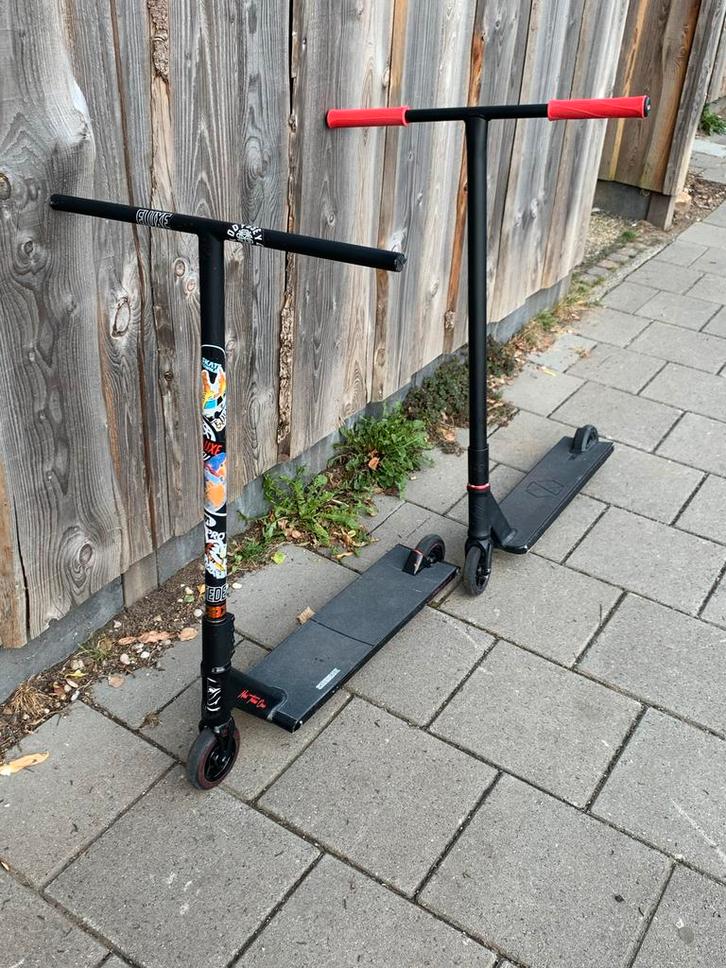 Stuntsteppen - 2 stuks, Fietsen en Brommers, Steps, Gebruikt, Gewone step, Ophalen