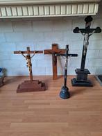 4x Crucifix, Verzamelen, Religie, Overige typen, Gebruikt, Ophalen of Verzenden