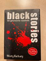 Black Stories 1 Raadselspel, Een of twee spelers, Ophalen of Verzenden, Gebruikt, Story Factory