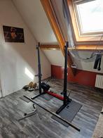 Squat rek beenkuit machine en halter bankje been machine, Ophalen of Verzenden, Zo goed als nieuw