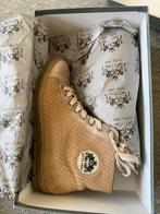 Mooie kalfsleren laarsjes - Otto Kern maat 39, Beige, Ophalen of Verzenden, Zo goed als nieuw, Otto Kern