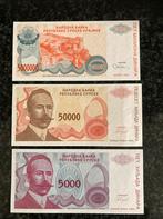 Collectie Joegoslavische Dinars 1993, Ophalen of Verzenden, Joegoslavië, Setje