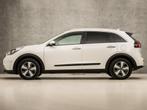 Kia Niro 1.6 GDi Hybrid Sport 142Pk Automaat (APPLE CARPLAY,, Auto's, Kia, 12 maanden, Leder en Stof, Wit, Origineel Nederlands