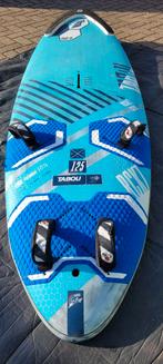 Tabou Rocket 125 met 3 zeilen - Complete Windsurfset, Watersport en Boten, Windsurfen, Ophalen, 250 tot 300 cm, Met vin(nen), Complete set