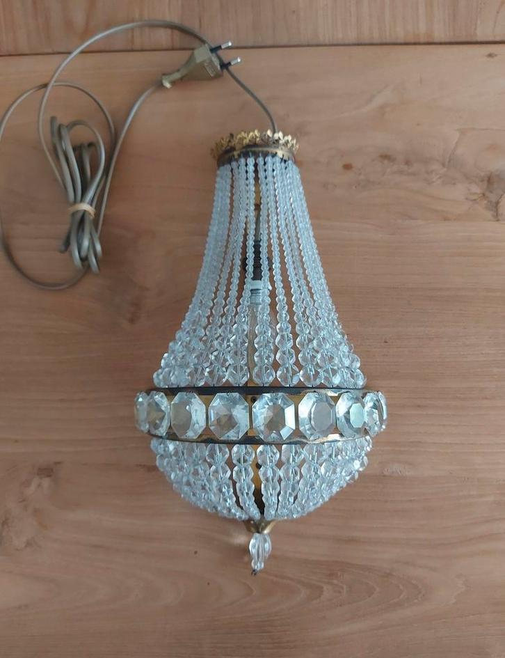 Wand kroonluchter, Huis en Inrichting, Lampen | Kroonluchters, Zo goed als nieuw, Ophalen of Verzenden