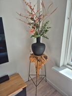 Vaas met kunstbloemen, Ophalen, Zo goed als nieuw