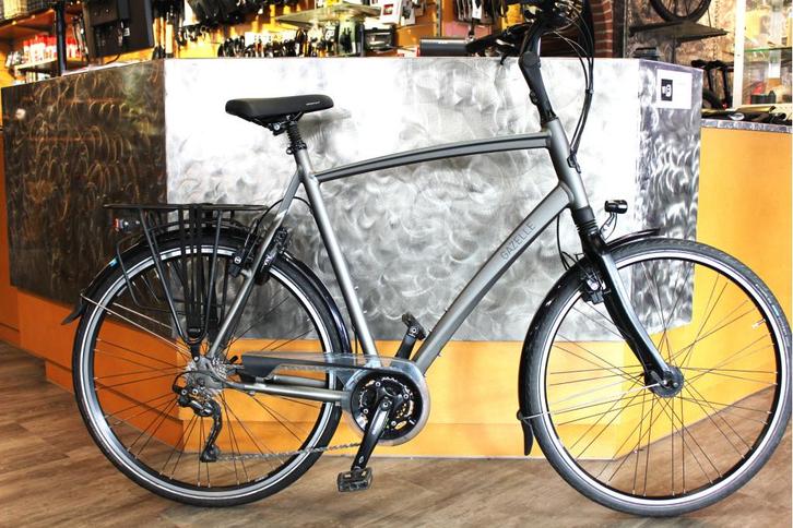 Zeer nette gebruikte Gazelle Chamonix T30 herenfiets 65 cm, Fietsen en Brommers, Fietsen | Heren | Sportfietsen en Toerfietsen