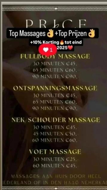 De Best&Top Masseur.Relaxed&Sport &Foot Massage ( Den Haag)  beschikbaar voor biedingen