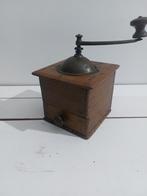 Antieke houten koffiemolen, Ophalen of Verzenden