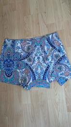 Nieuw blauw print broekrokje maat XX/L, Kleding | Dames, Rokken, Ophalen of Verzenden, Nieuw, Maat 42/44 (L), Blauw