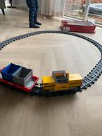 Treinset met rails goederentrein playmobil 5258, Ophalen, Gebruikt