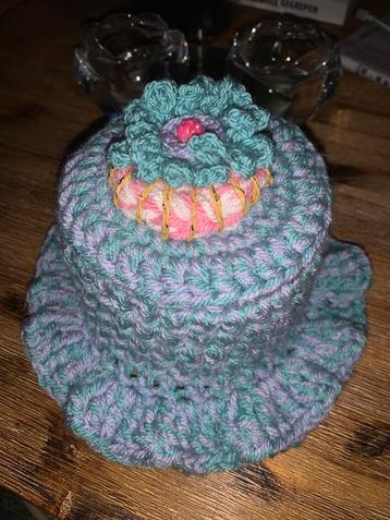 wc rol hoedje gehaakt handwerk beschikbaar voor biedingen