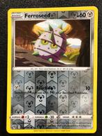 Ferroseed Reverse Holo Vivid Voltage - Packfresh, Hobby en Vrije tijd, Verzamelkaartspellen | Pokémon, Ophalen of Verzenden, Losse kaart