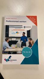 Professioneel werken, Ophalen of Verzenden, Nieuw, Overige niveaus, Overige vakken