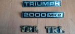 Triumph 2000 MK2 / TR1  emblemen., Ophalen of Verzenden, Triumph