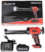 Powerstation Elektrische kitspuit met accesoires, Doe-het-zelf en Verbouw, Gereedschap | Overige machines, Ophalen of Verzenden