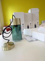 Leitmotiv 3x hanglamp Lax, groen glas, incl lichtbron, Nieuw, Ophalen of Verzenden, Glas, Minder dan 50 cm